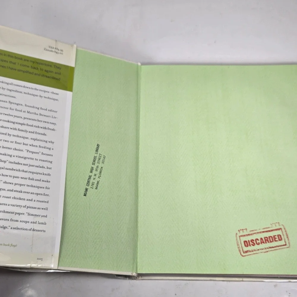 Recipes A Collection for the Modern Cook Susan Spungen‎ Hardcover First Edition